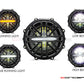 MONZA 5.75 Inch CNC Machined Aluminum LED Headlight - Union Jack Cover