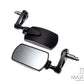 Black Alloy Universal F1 Adjustable Bar End Mirrors - Fits 7/8"(22mm) Bars & Renthal Bars