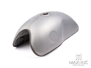 Benelli Style Universal Unpainted 10L Motorcycle Fuel Tank with Cap, Keys & Tap (Custom Fit Required)