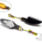 Black Full Size Spear Head LED Turn Signals / Indicators - Emarked