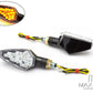 Black Full Size LED Turn Signals / Indicators - Emarked