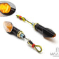 Black Apollos Mini LED Turn Signals / Indicators - Emarked