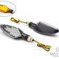 Carbon Pattern Full Size Spear Head LED Turn Signals / Indicators - Emarked