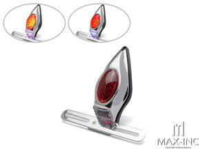 Chrome Alloy Tombstone LED Stop / Tail Light