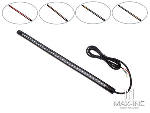 Universal Flexible LED Strip - 3-in-1 Stop/Tail + Sequential Turn Signals, Self-Adhesive, 31.5cm