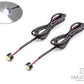 WHITE Micro 12v Flush Mount LED Mini Daytime Running Lights