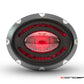 2" Micro Oval CNC Machined Billet Aluminium LED Stop / Tail Light