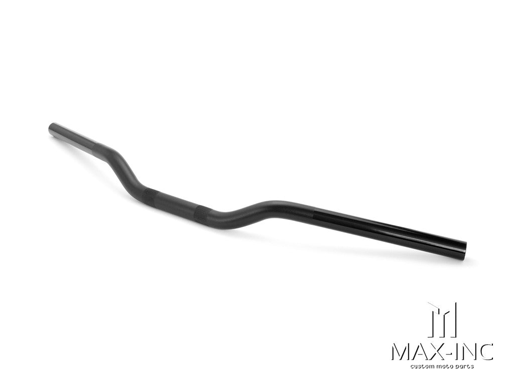 Black Alloy Cafe Racer Drag Bars - 7/8 (22mm)