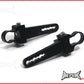 MAX Black Adjustable Aluminium LED Light Bar Brackets - 0.875" (21-23mm) Diameter
