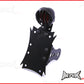 Black Side Axle Mount Prison Bar Grill LED Stop / Tail Light