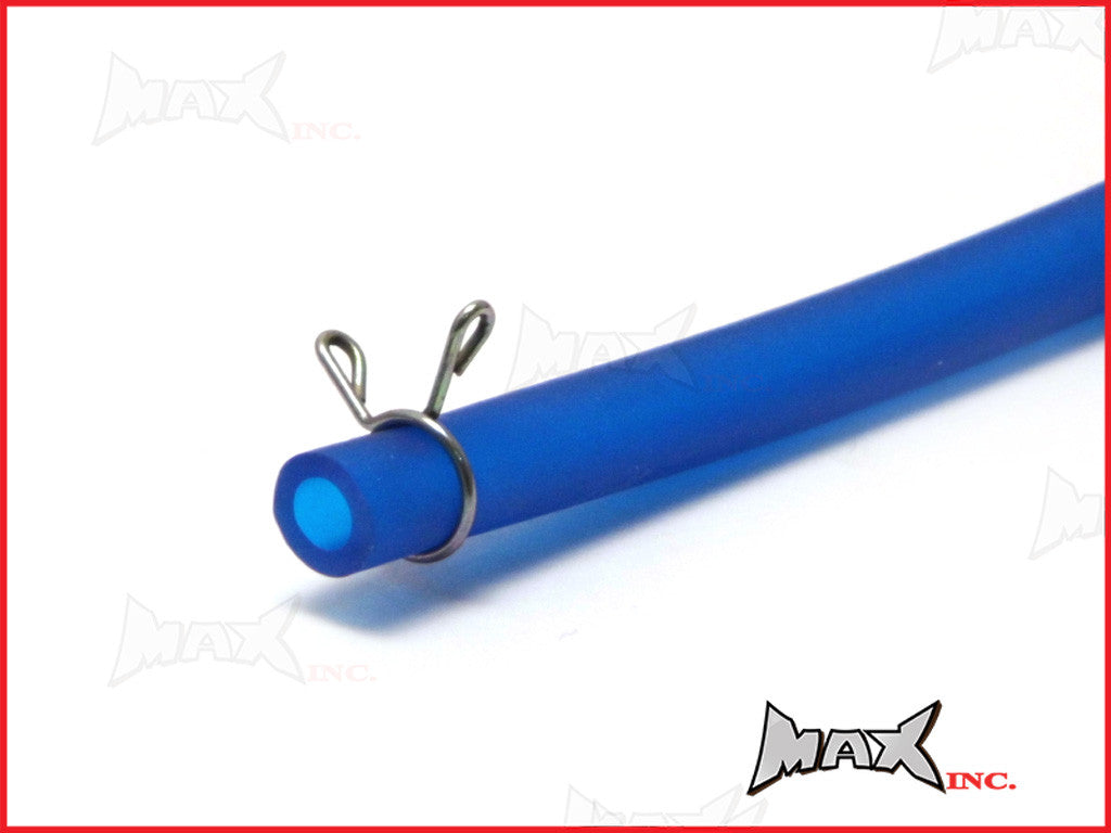 Blue 4mm Silicone Fuel Line Hose - Length 40" (100cm)