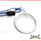 7cm Blue LED Angel Eye Halo Ring — 81 LEDs, 12V, Waterproof