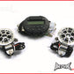Motorcycle Universal Handlebar Mount MP3 / FM Radio & Speaker Set