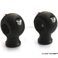 Matte Black Billet Aluminium Old School Harley Davidson Cafe Racer Risers - 1-1/4"