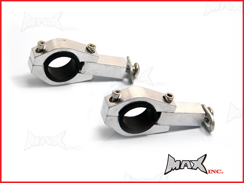 Oversize Fat Bar Hand Guard Brackets - Fits Acerbis Rally Pro Guards