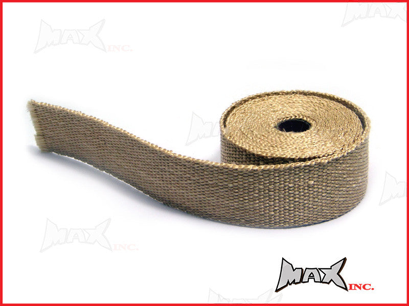 Titanium Fiberglass Exhaust Heat Wrap - 5 Metre Roll