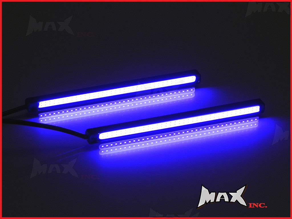 4.7" Universal Slim COB LED Blue LIghts - Aluminium Housing