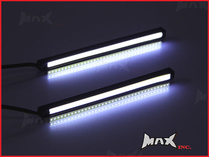 4.7" Universal Slim COB LED White Daytime Running LIghts - Aluminium Housing