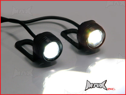 Super Bright 3W CREE LED Mirror Mount Fog/DRL Lights - White