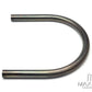 Universal DIY 230mm Flat Raw Steel Rear Tail Seat Hoop
