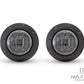 2" Flush Mount Sealed Smoked Lens LED Running Lights / Turn Signals - Set Of 2