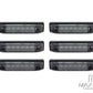 4" Flush Mount LED Stop / Tail Lights + Turn Signals + Reverse Lights - Set Of 6