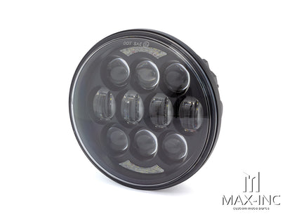 5.75" Black Multi Projector LED Headlight Insert - 80w
