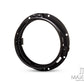 Black 7-Inch LED DayMaker Headlight Mounting Ring & Bracket for Harley Davidsons