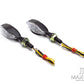 Matte Black Mini Gator Alloy LED Turn Signals / Indicators - Emarked