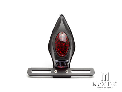 Matte Black Alloy Tombstone LED Stop / Tail Light