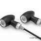 MAX LADZ Black + Natural CNC Machined Alum Mini LED Indicators / Turn Signals + Running Lights