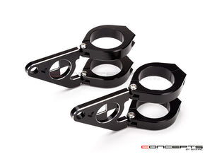 Max Beemer High Quality CNC Machined Headlight Brackets for Cafe Racers & Custom Bikes