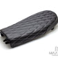 Black Diamond Stitch Universal Scrambler Motorcycle Seat