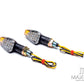 Black Micro LED Turn Signals / Indicators - Small & Bright