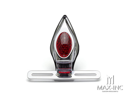 Chrome Alloy Tombstone LED Stop / Tail Light