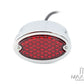 Classic Chrome Metal Oval LED Stop / Tail Light