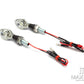 Chrome Alloy Micro Cyclops LED Turn Signals / Indicators - Small & Bright