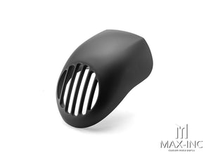 Harley Davidson Sportster Prison Grill Headlight Cowl - Matte Black