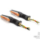 Black Sport Bike LED Turn Signals / Indicators