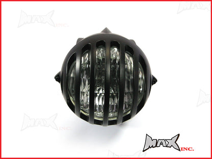 4.5 INCH Matte Black Universal Bird Cage Aluminium Headlight - 55w