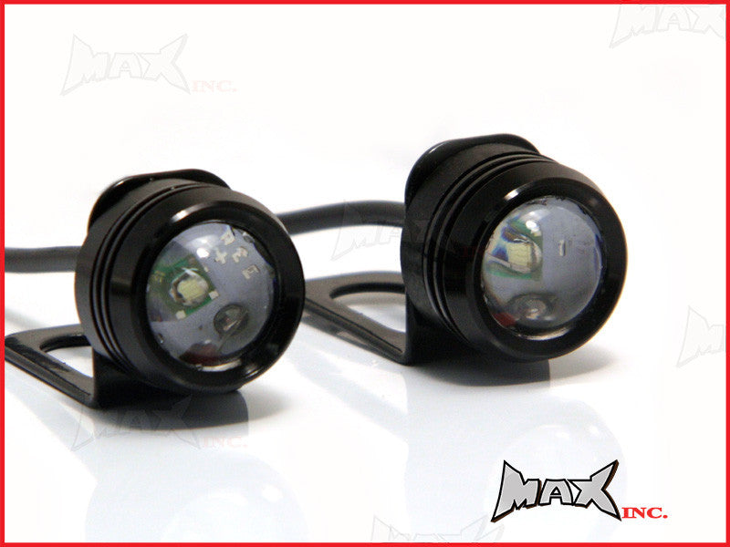Super Bright Green 3w CREE LED Mirror Mount Fog / Drl Lights