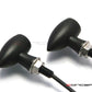 MAX Chubby Matte Black Machined Aluminium Micro LED Indicators / Turn Signals