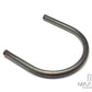 Universal DIY 230mm Flat Raw Steel Rear Tail Seat Hoop
