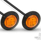 2" Flush Mount Sealed LED Running Lights / Turn Signals - Set Of 2