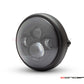 7.7" Matte Black Shorty Multi Projector LED Headlight