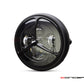 7.7" Matte Black Multi Projector LED Headlight + Tri-Benz Grill Cover