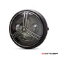 7.7" Matte Black + Contrast Multi Projector LED Headlight + Tri-Pro Grill Cover