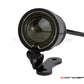 Black CNC Machined Aluminium Vintage LED Stop / Tail Light - Smoked Lens