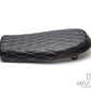 Black Diamond Stitch Universal Scrambler Motorcycle Seat