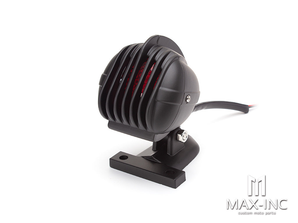 Matte Black Alloy Mini Microphone Style LED Stop / Tail Light